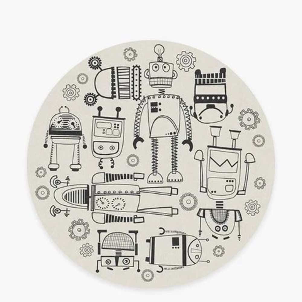 New Ruggable 6 Foot Round Rug - machine Washable